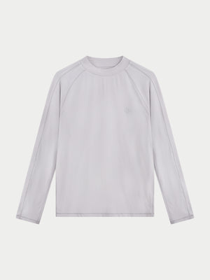 LONG SLEEVE TRAINING TOP - WHITE