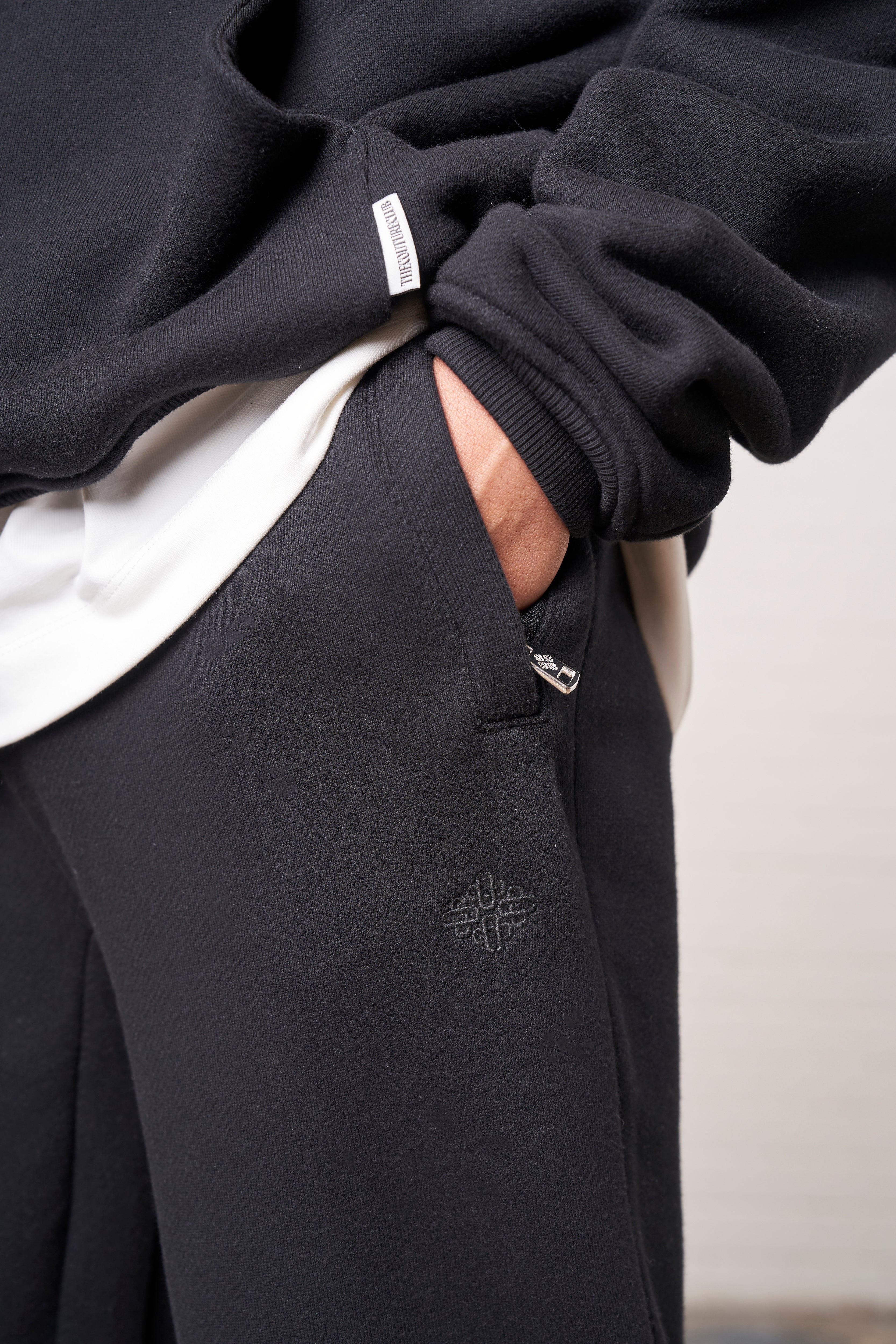 LAUNDERED CLASSICS JOGGERS - WASHED BLACK