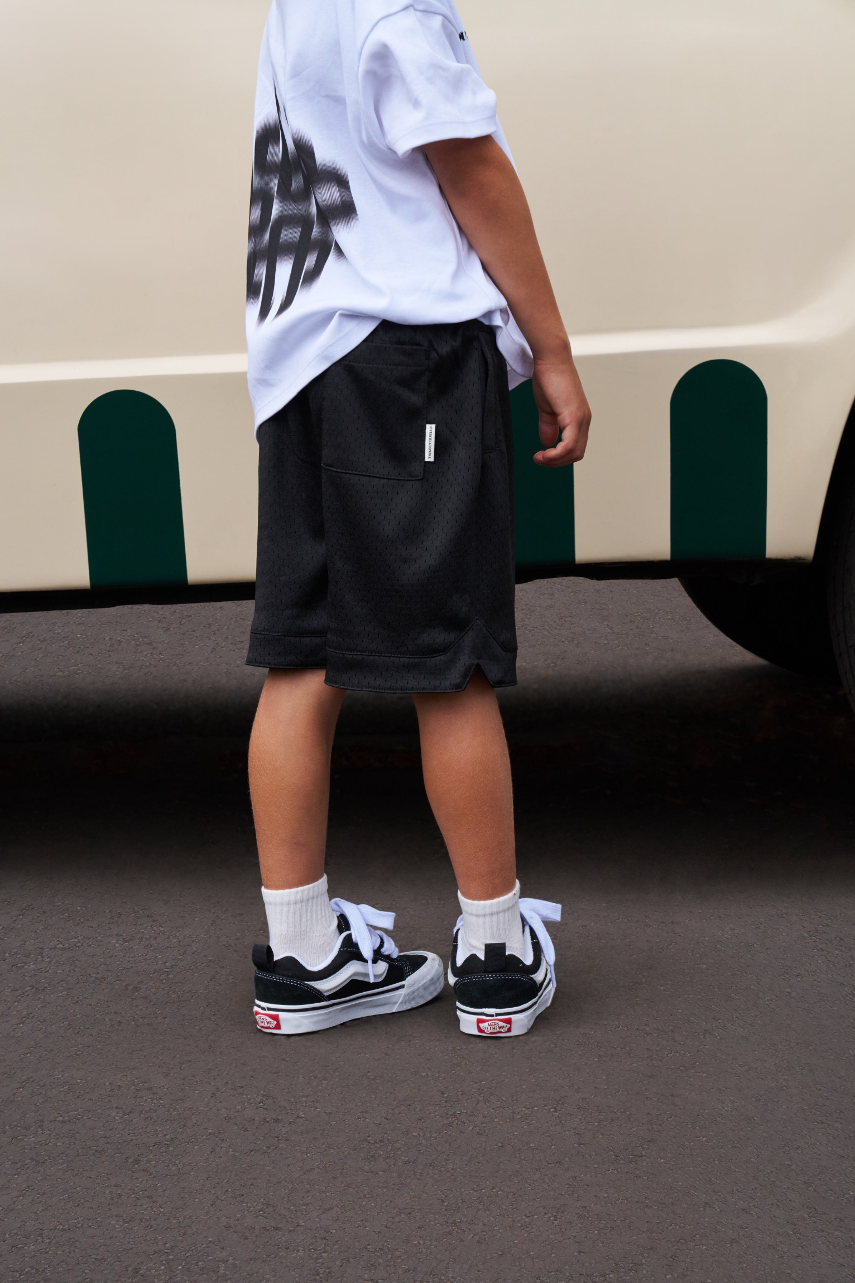 JUNIOR AIRTEX SHORTS - BLACK