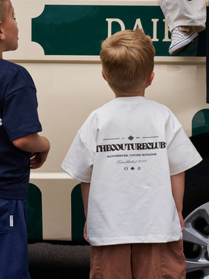 JUNIOR COPYRIGHT GRAPHIC T-SHIRT - OFF WHITE