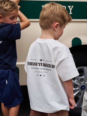 KIDS COPYRIGHT GRAPHIC T-SHIRT - OFF WHITE