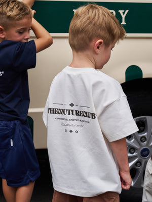 JUNIOR COPYRIGHT GRAPHIC T-SHIRT - OFF WHITE