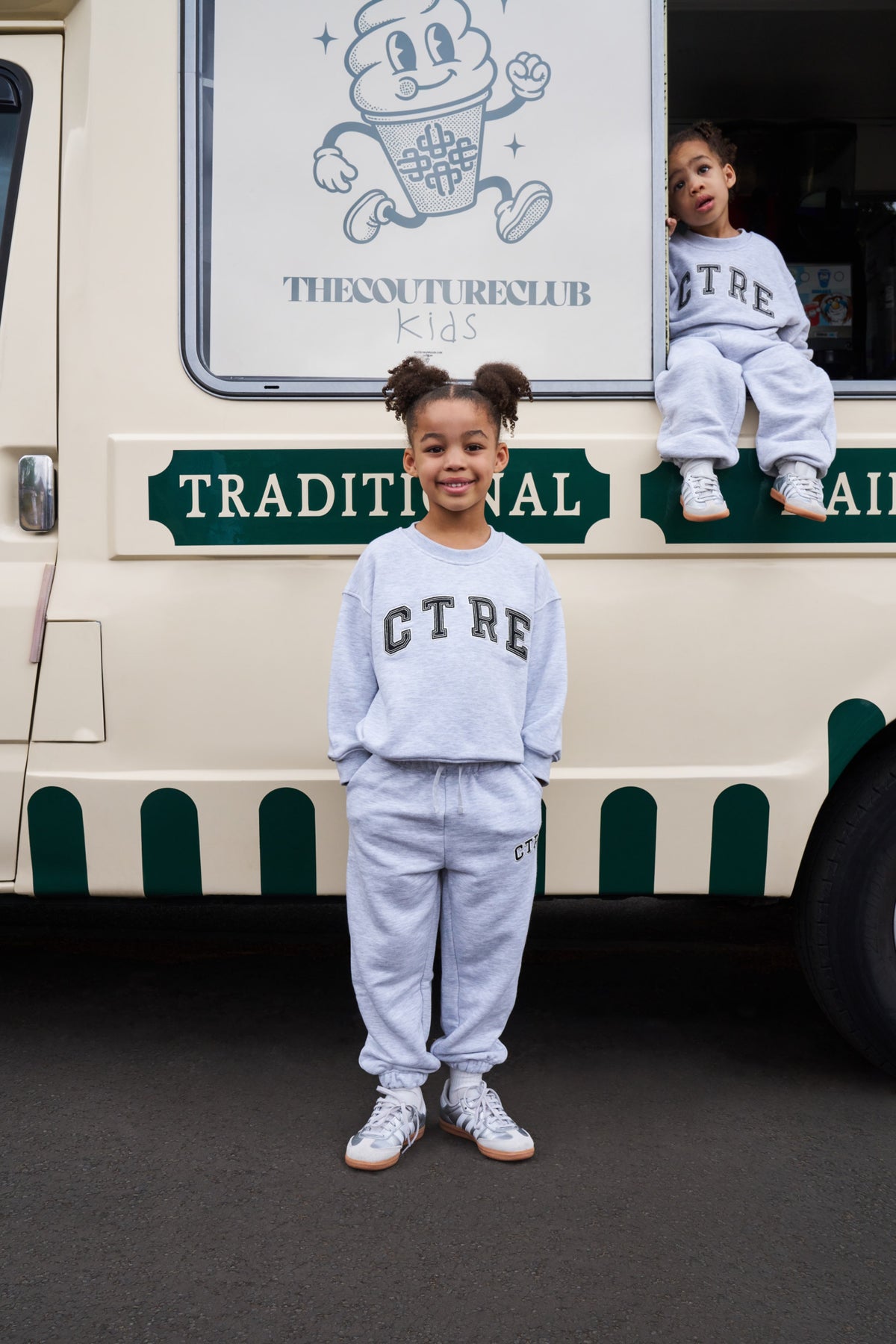 JUNIOR CTRE SWEATSHIRT - GREY MARL