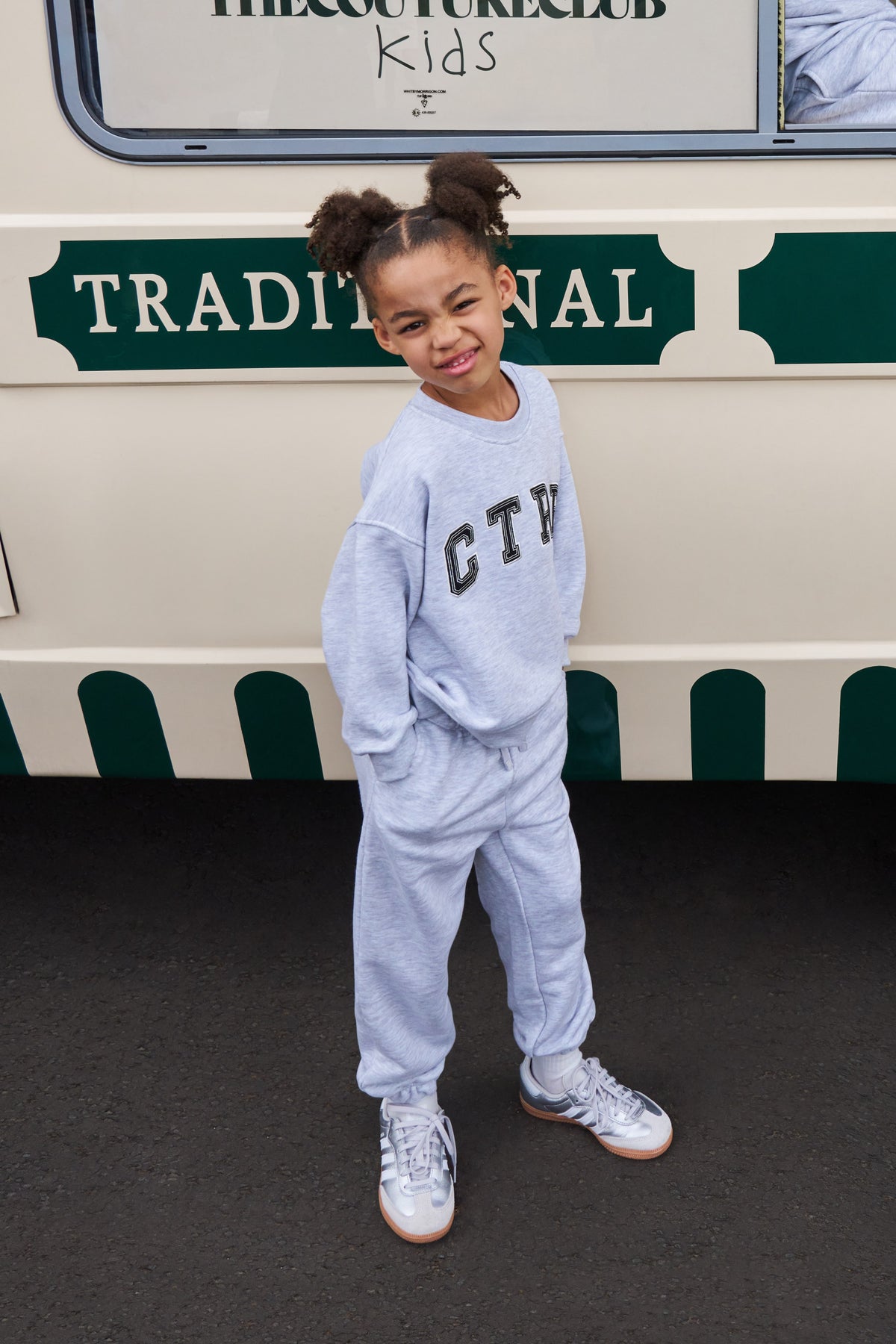 JUNIOR CTRE SWEATSHIRT - GREY MARL