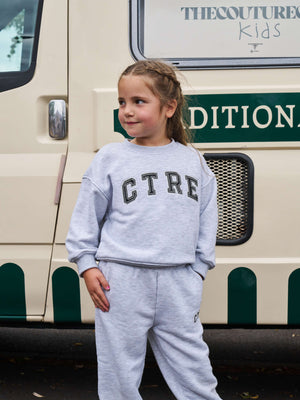 JUNIOR CTRE SWEATSHIRT - GREY MARL