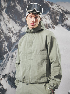 RIPSTOP WINDBREAKER - LIGHT KHAKI