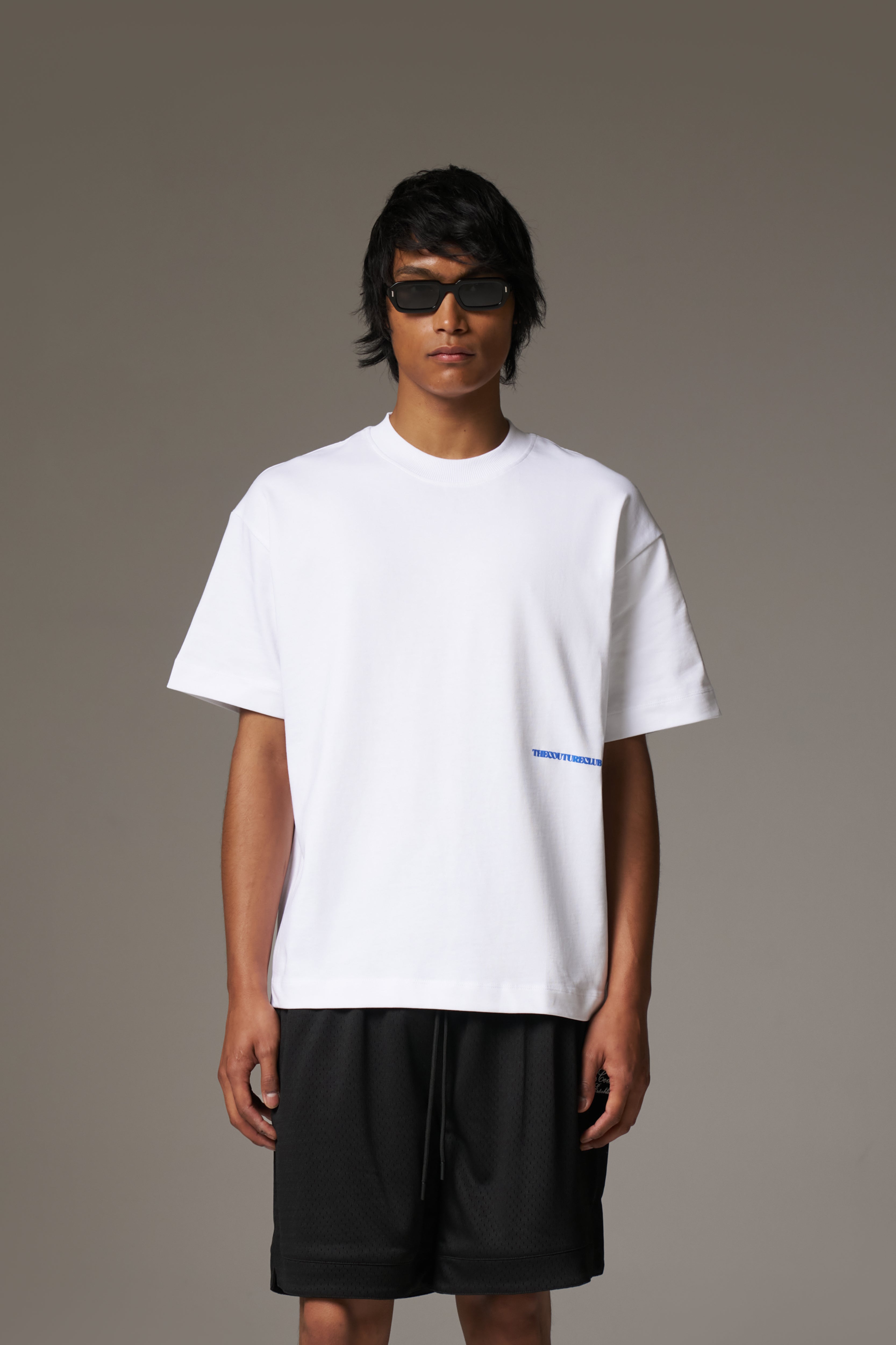 DESIGN DEPARTMENT GRAPHIC T-SHIRT - BLUE
