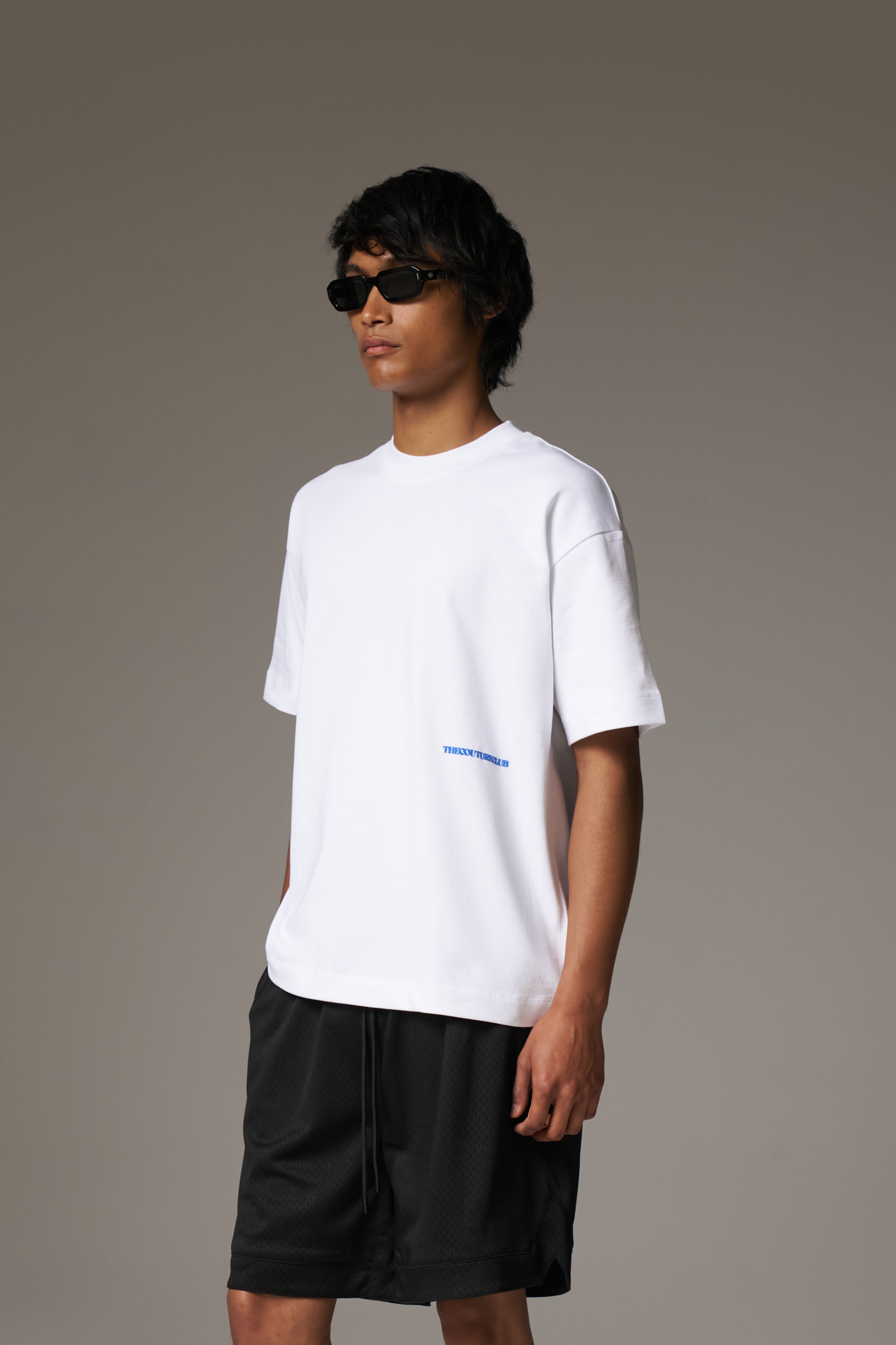 DESIGN DEPARTMENT GRAPHIC T-SHIRT - BLUE