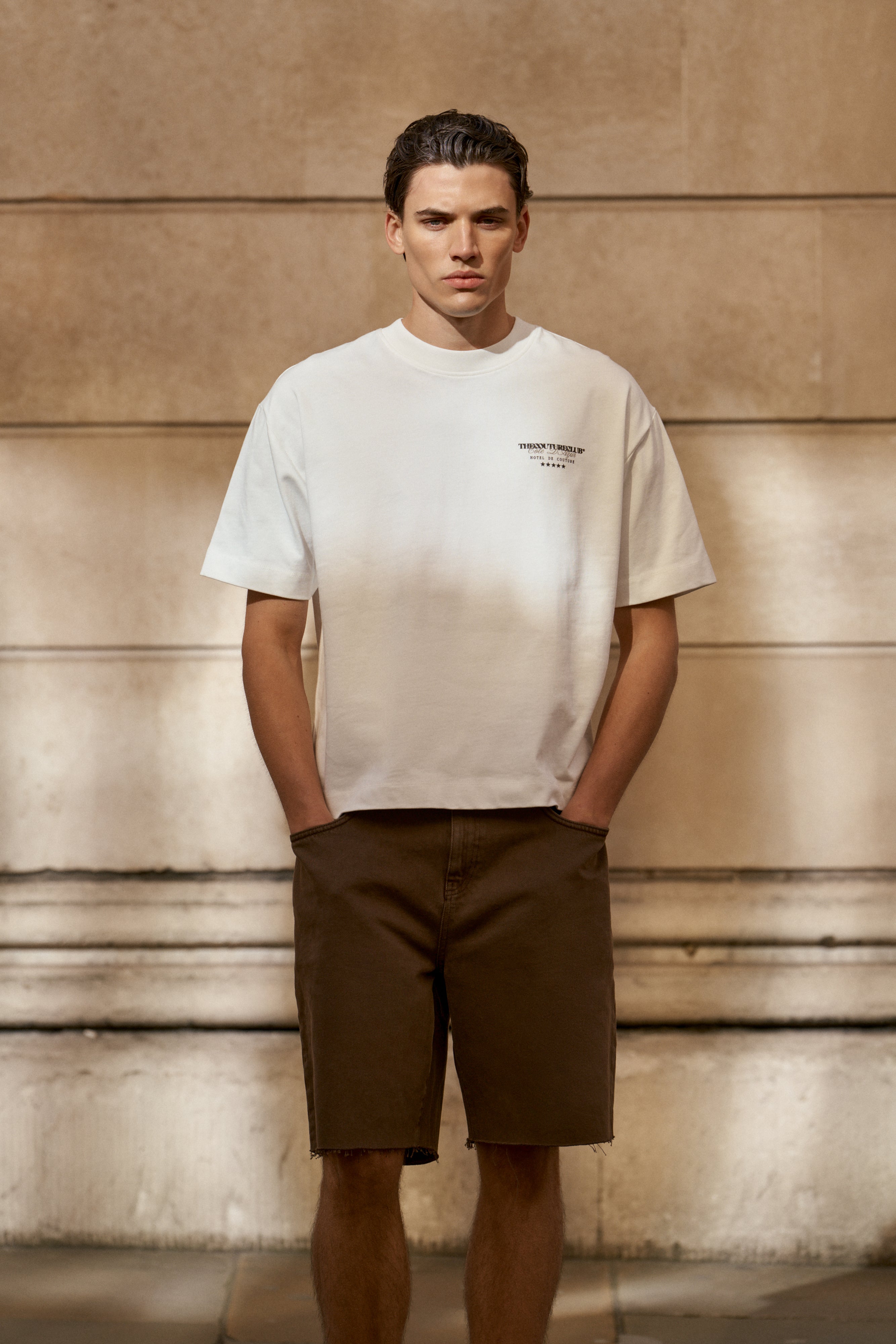 HOTEL DE COUTURE T-SHIRT - OFF WHITE