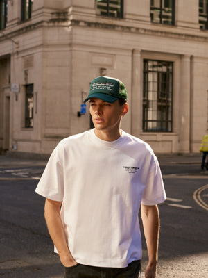 HOTEL DE COUTURE T-SHIRT - WHITE GREEN