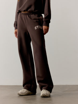 CTRE STRAIGHT LEG JOGGERS - BROWN