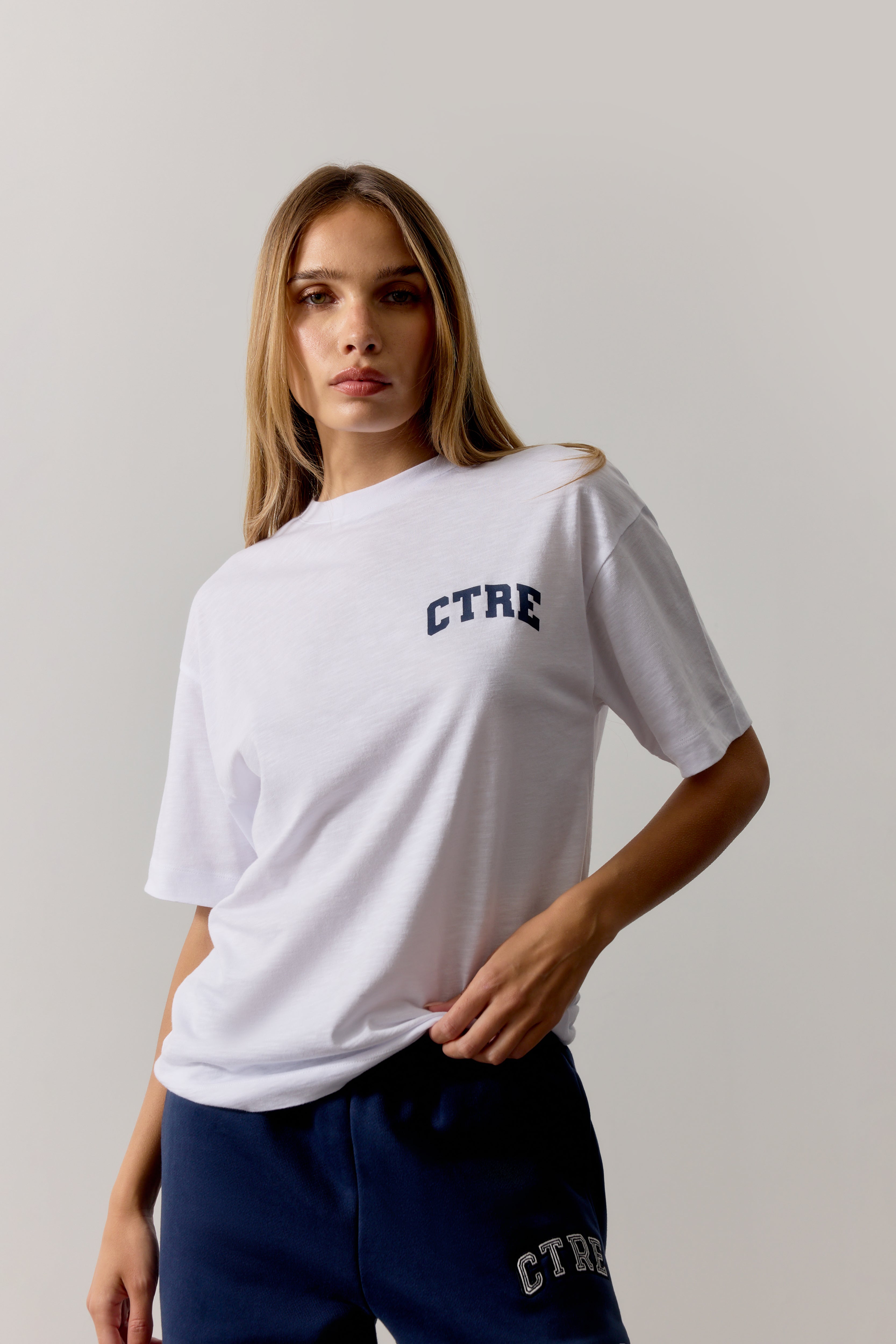 CTRE SHORT SLEEVE T-SHIRT - WHITE