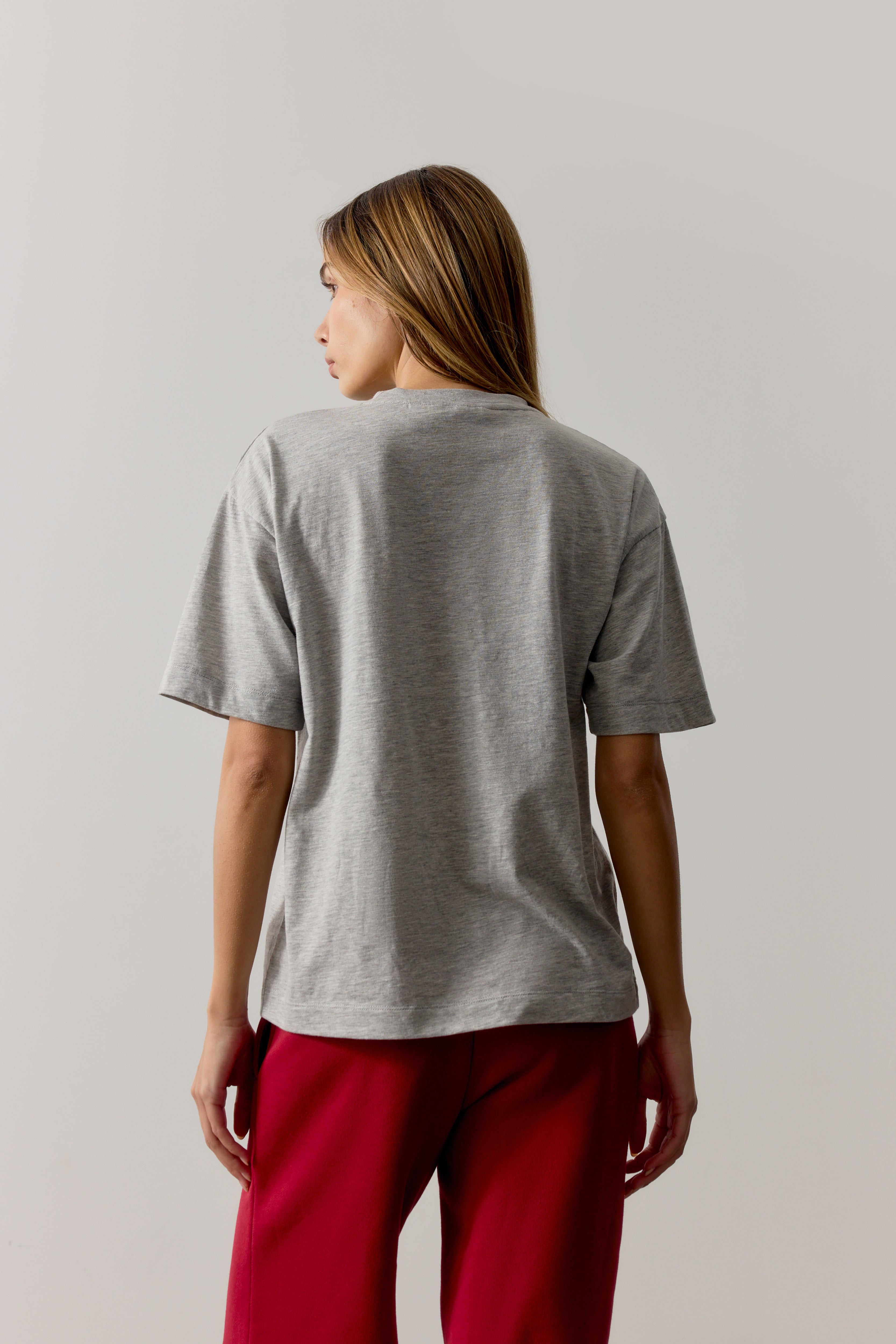 CTRE SHORT SLEEVE T-SHIRT - GREY MARL