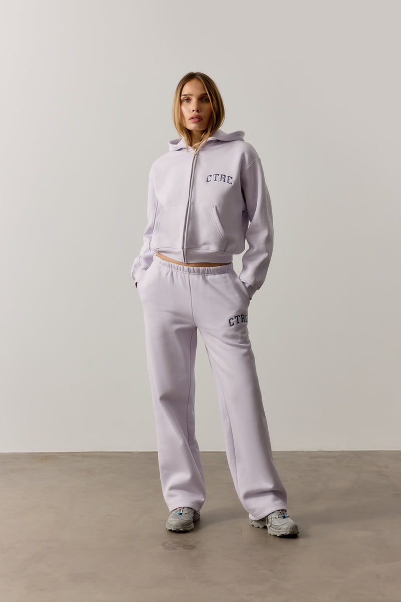 CTRE STRAIGHT LEG JOGGERS - DUSKY LILAC – The Couture Club