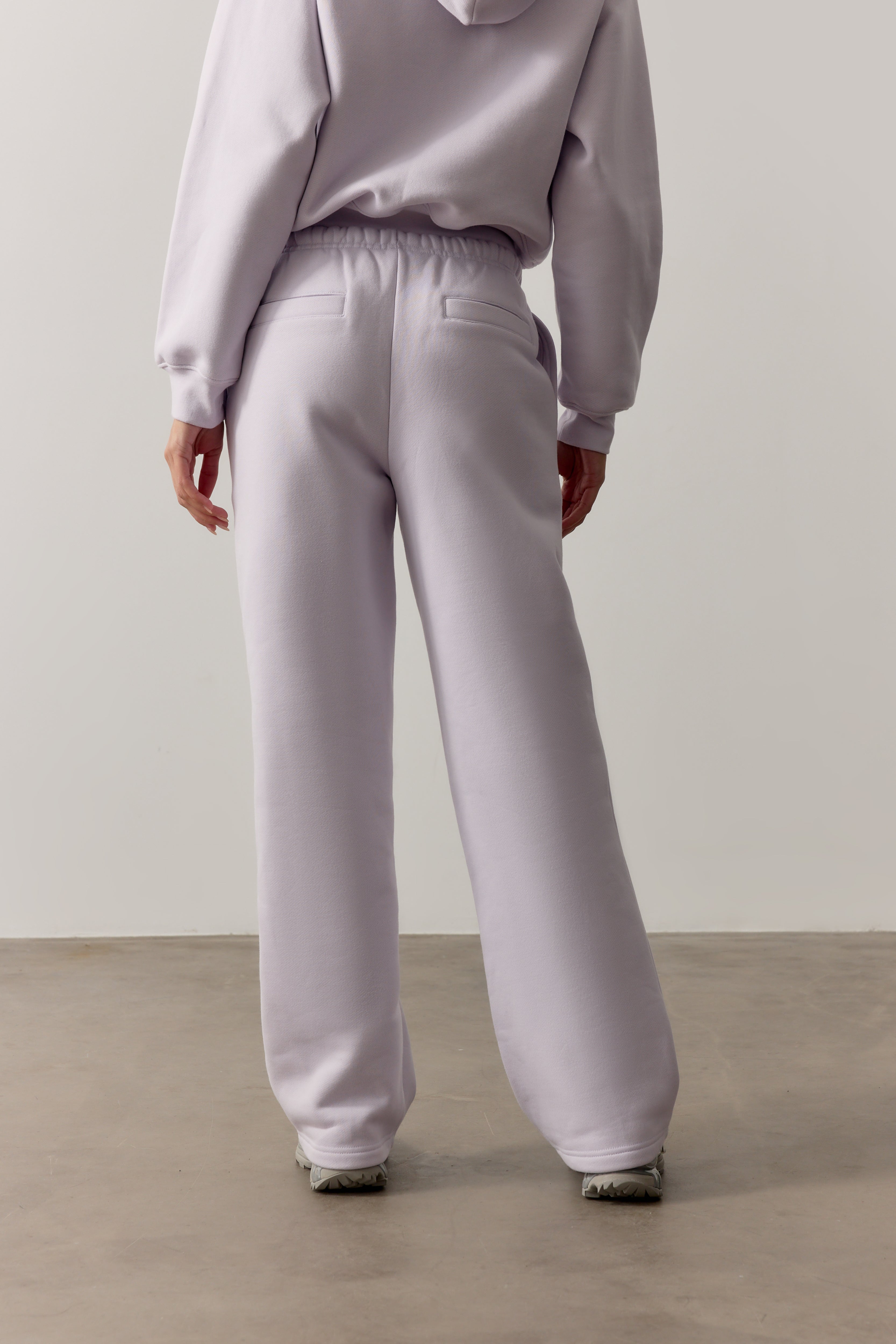 CTRE STRAIGHT LEG JOGGERS - DUSKY LILAC