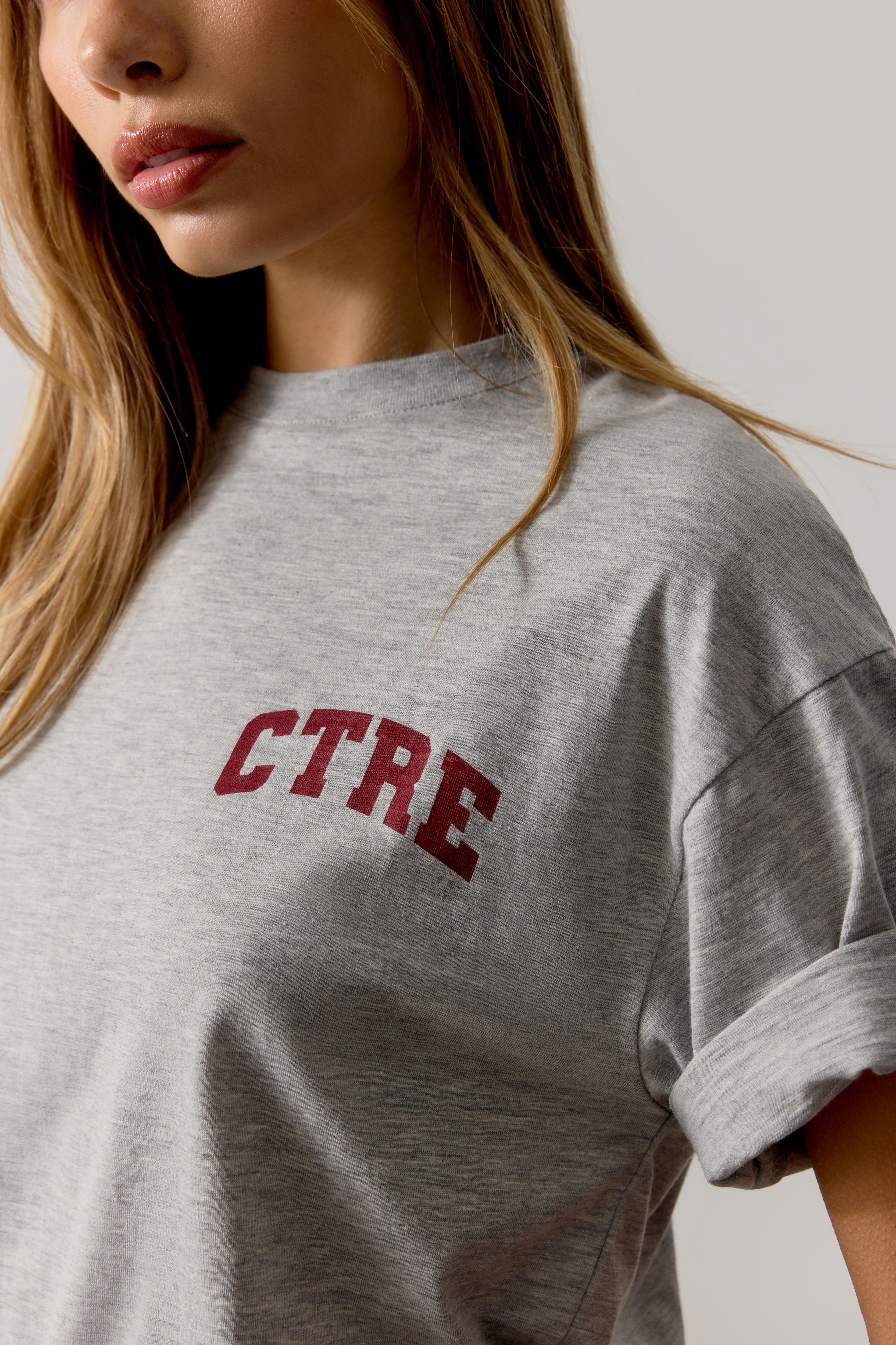 CTRE SHORT SLEEVE T-SHIRT - GREY MARL