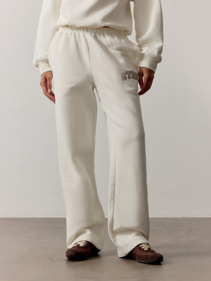 CTRE STRAIGHT LEG JOGGERS - OFF WHITE