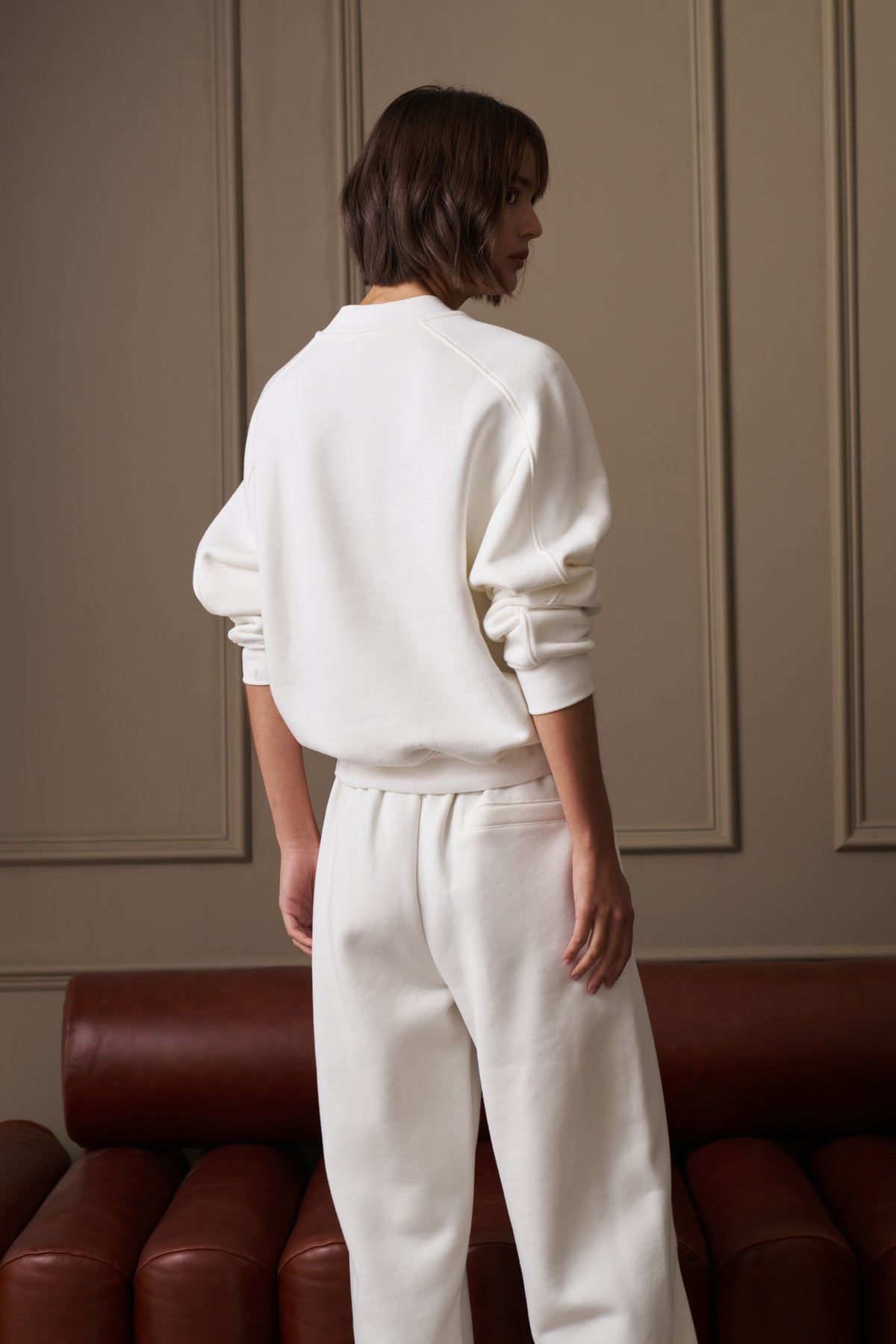 HENLEY CREW - OFF WHITE