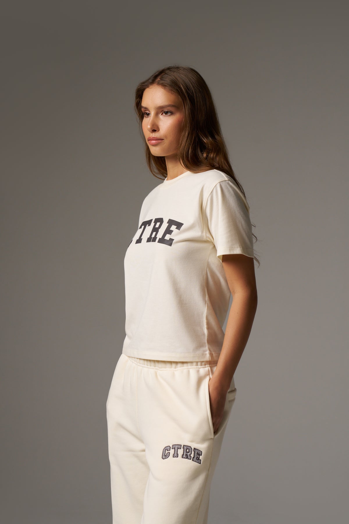 CTRE LIGHTWEIGHT BABY TEE - BUTTERMILK