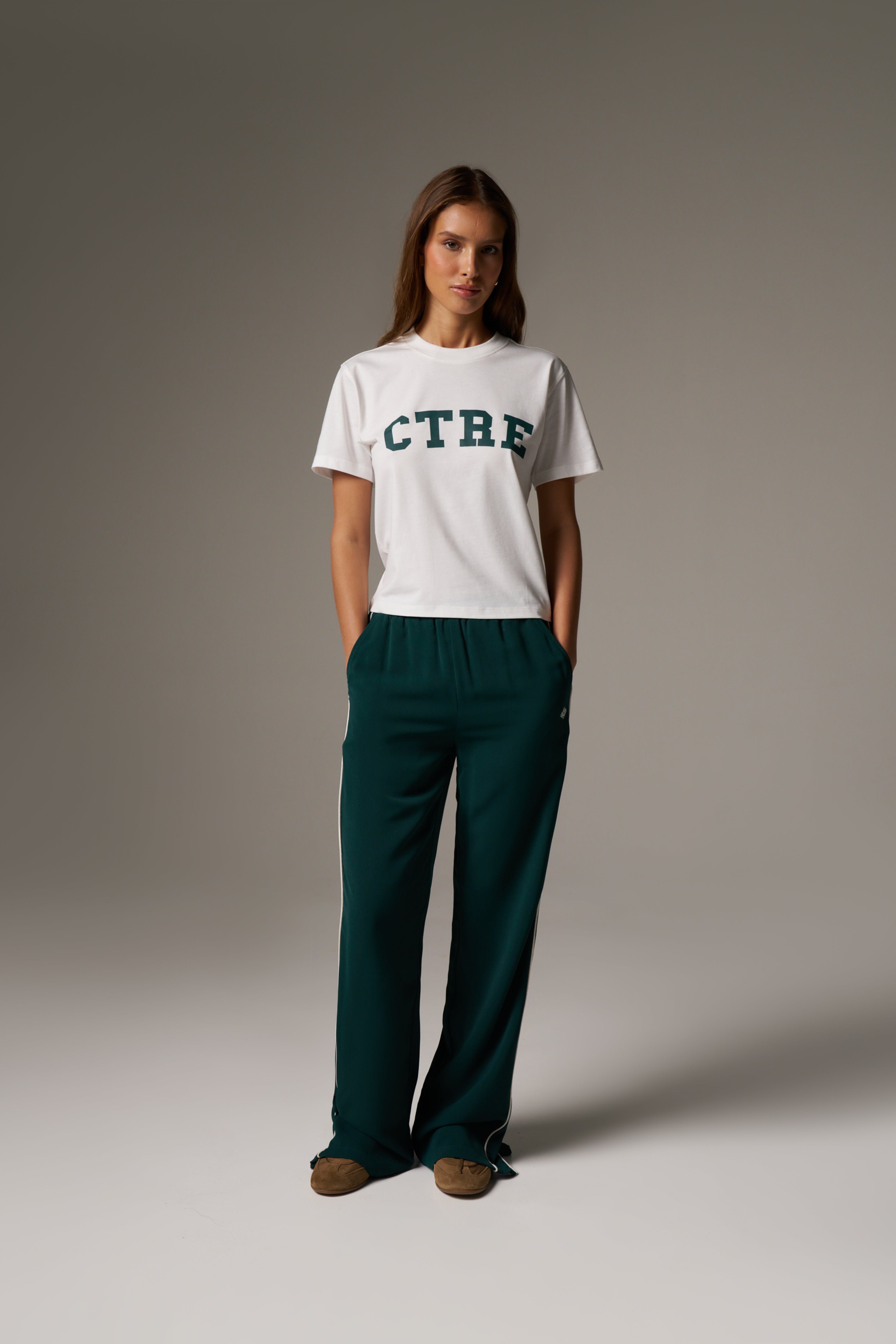 CTRE LIGHTWEIGHT BABY TEE - OFF WHITE