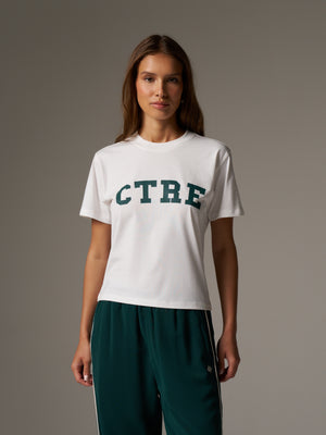 CTRE LIGHTWEIGHT BABY TEE - OFF WHITE