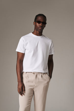 UNBRANDED SLIM T-SHIRT - WHITE