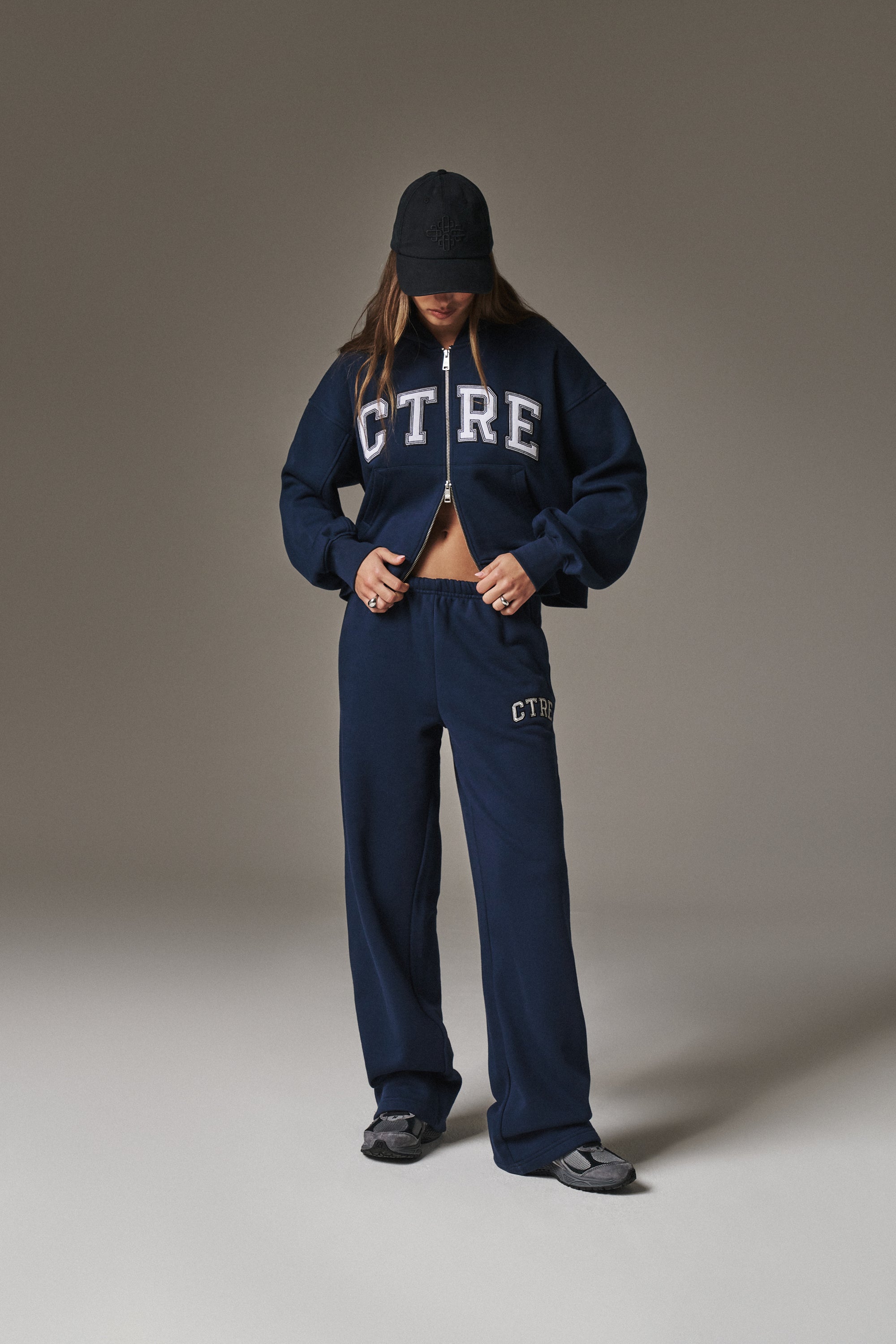 CTRE STRAIGHT LEG JOGGERS - NAVY