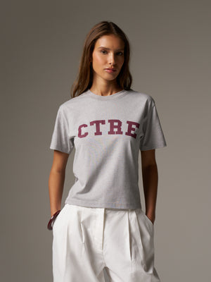 CTRE LIGHTWEIGHT BABY TEE - GREY MARL