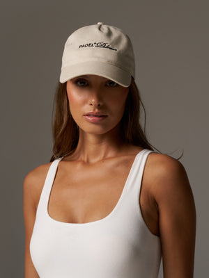 PADEL AND PALOMAS CAP - OFF WHITE