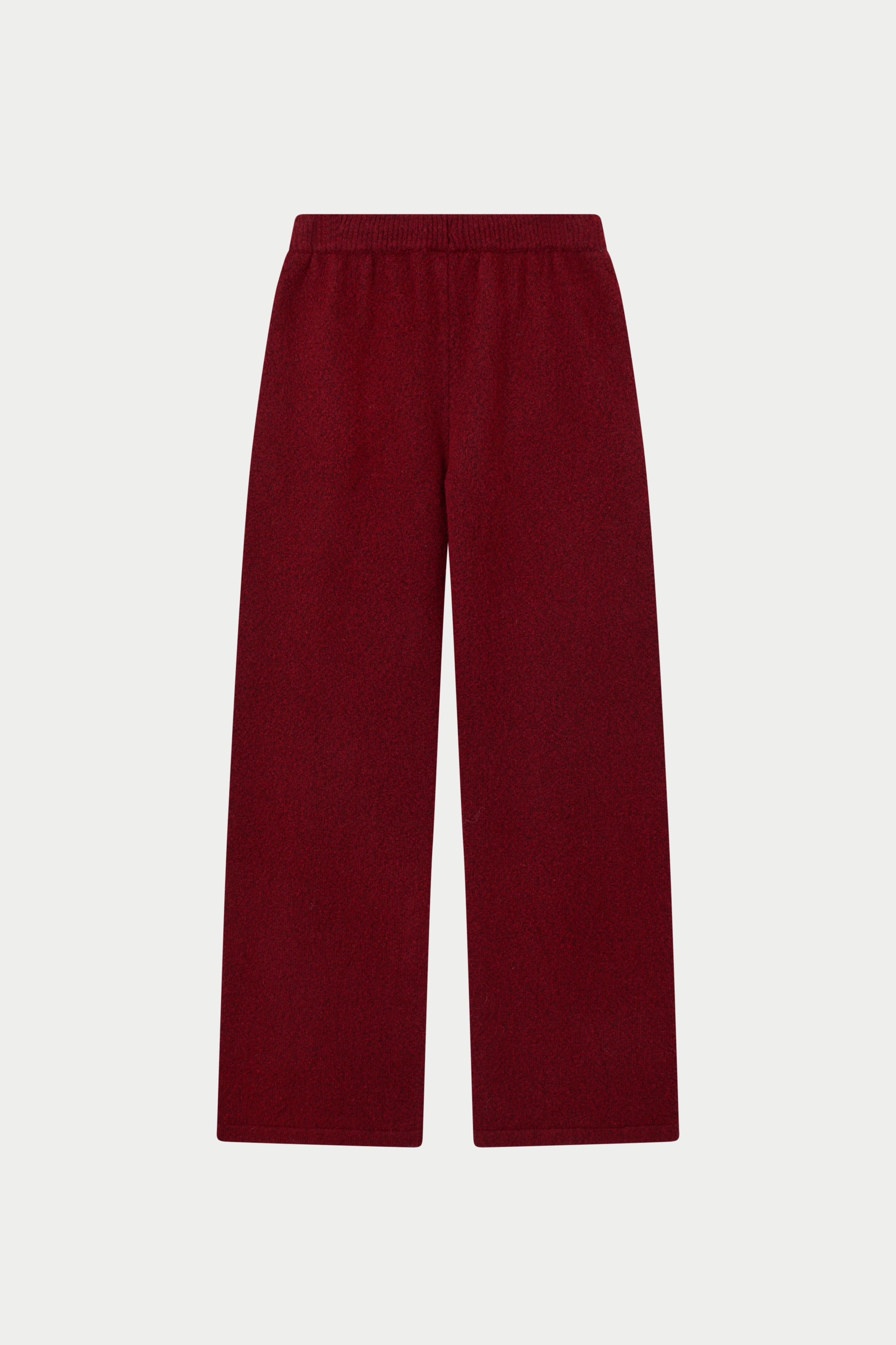 CTRE KNITTED JOGGERS - BURGUNDY
