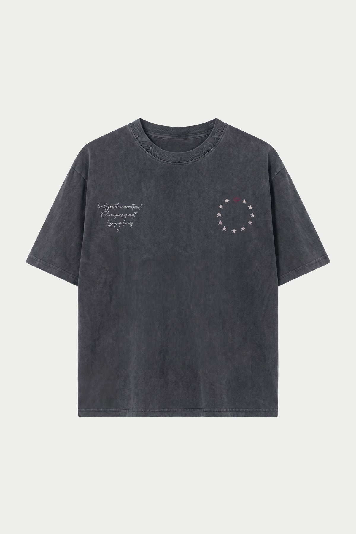 LEGACY GRAPHIC T-SHIRT - WASHED BLACK