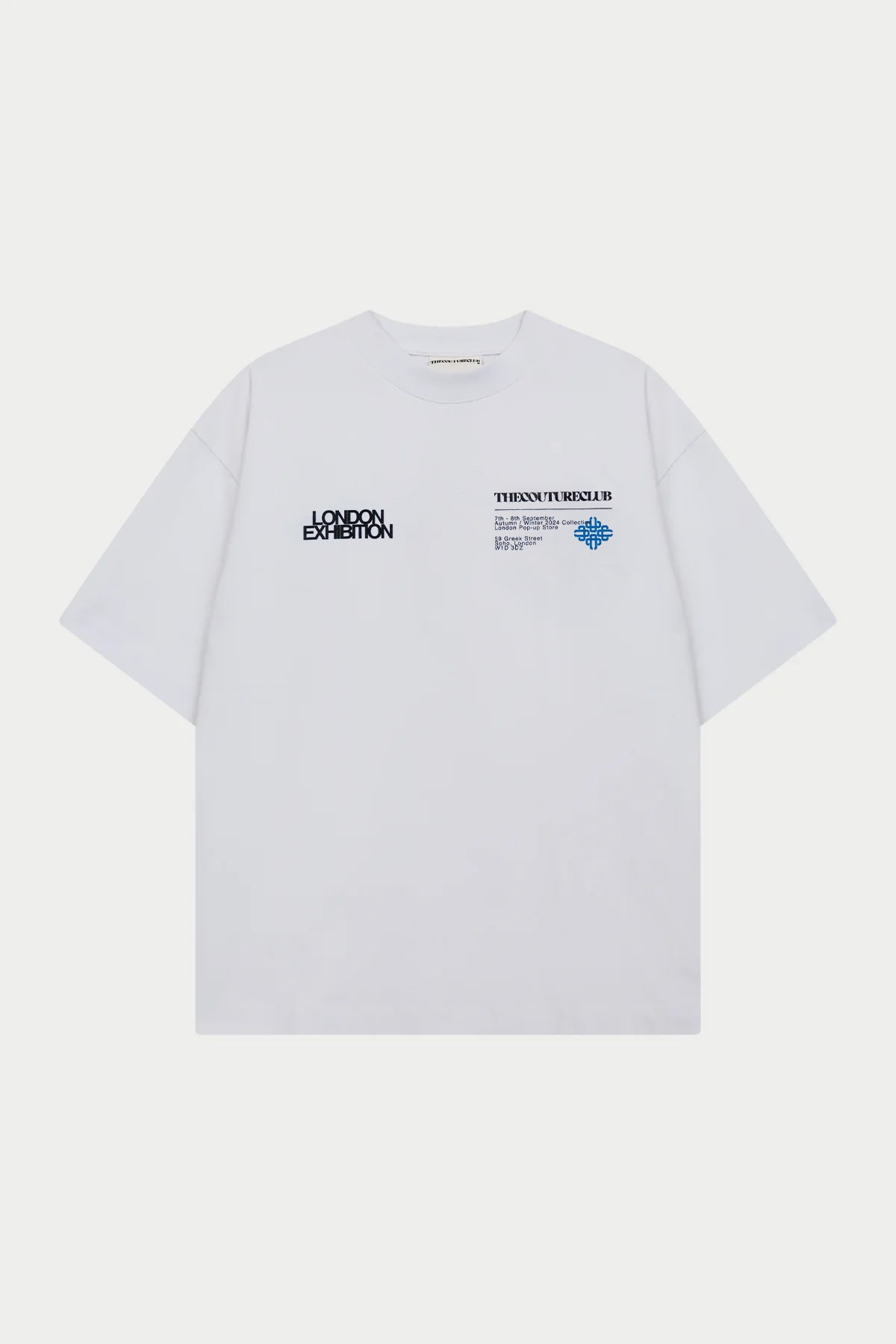 LONDON POP UP T-SHIRT - WHITE