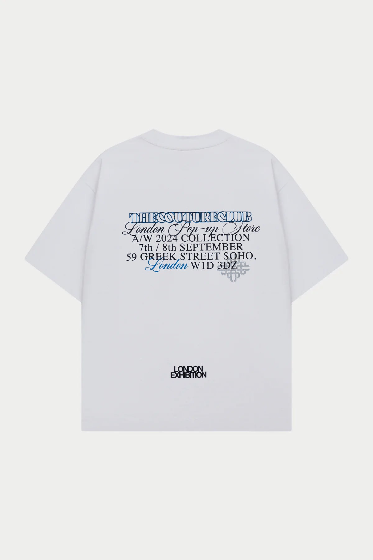 LONDON POP UP T-SHIRT - WHITE