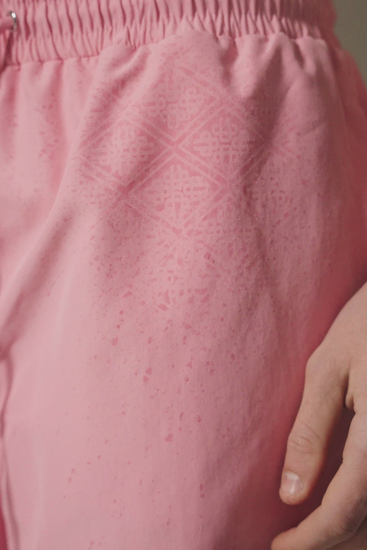 Translation missing: en.WATER REACTIVE EMBLEM SWIM SHORT - PINK