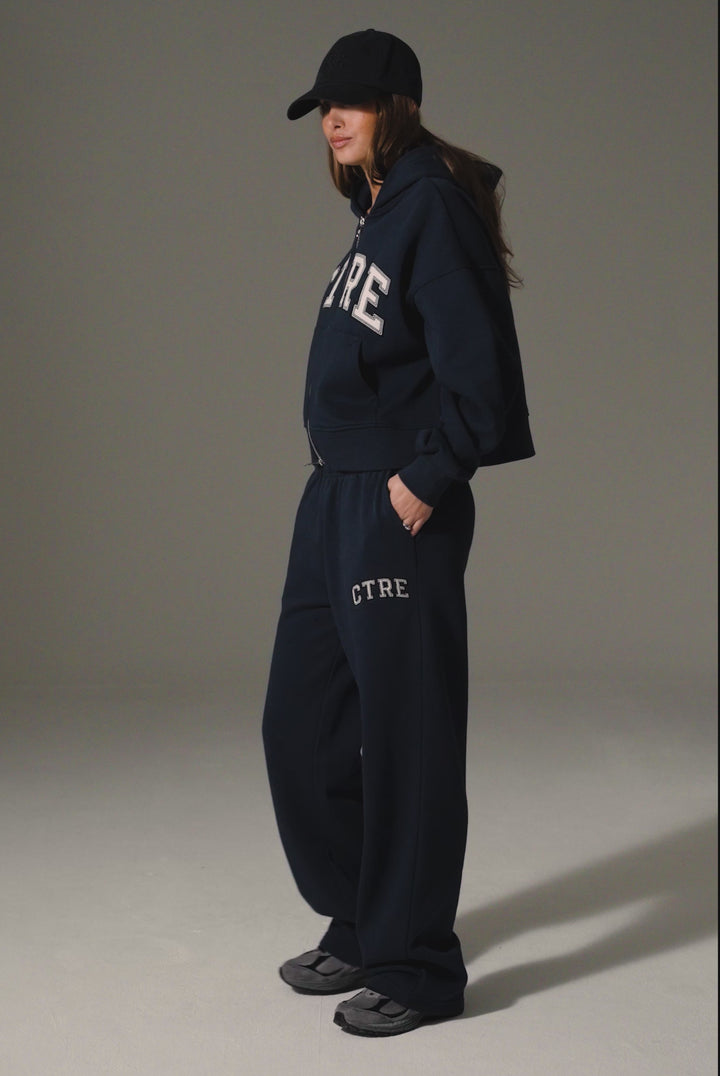 Translation missing: en.CTRE WIDE LEG JOGGERS - NAVY