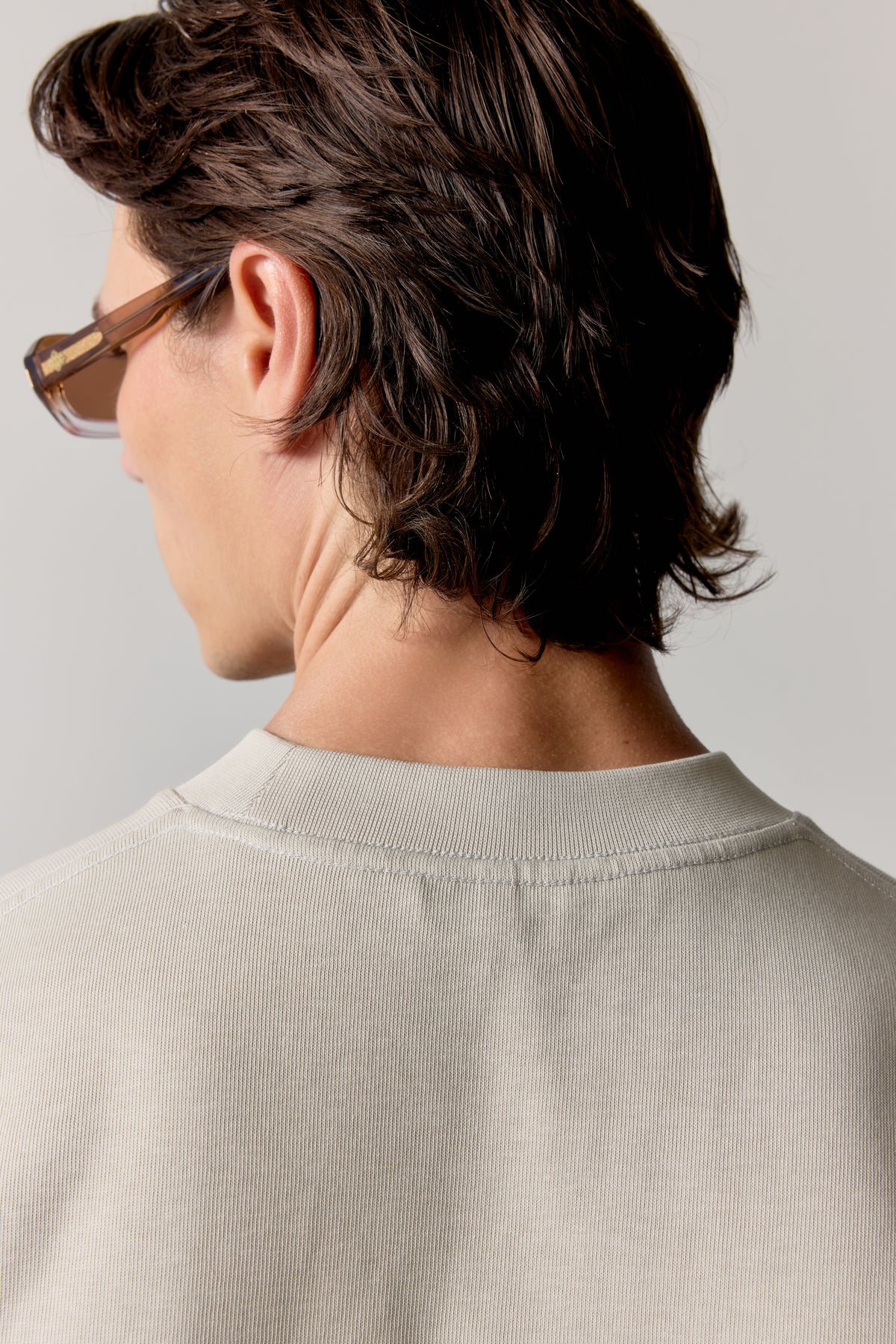 HEAVYWEIGHT BLANK T-SHIRT - STONE