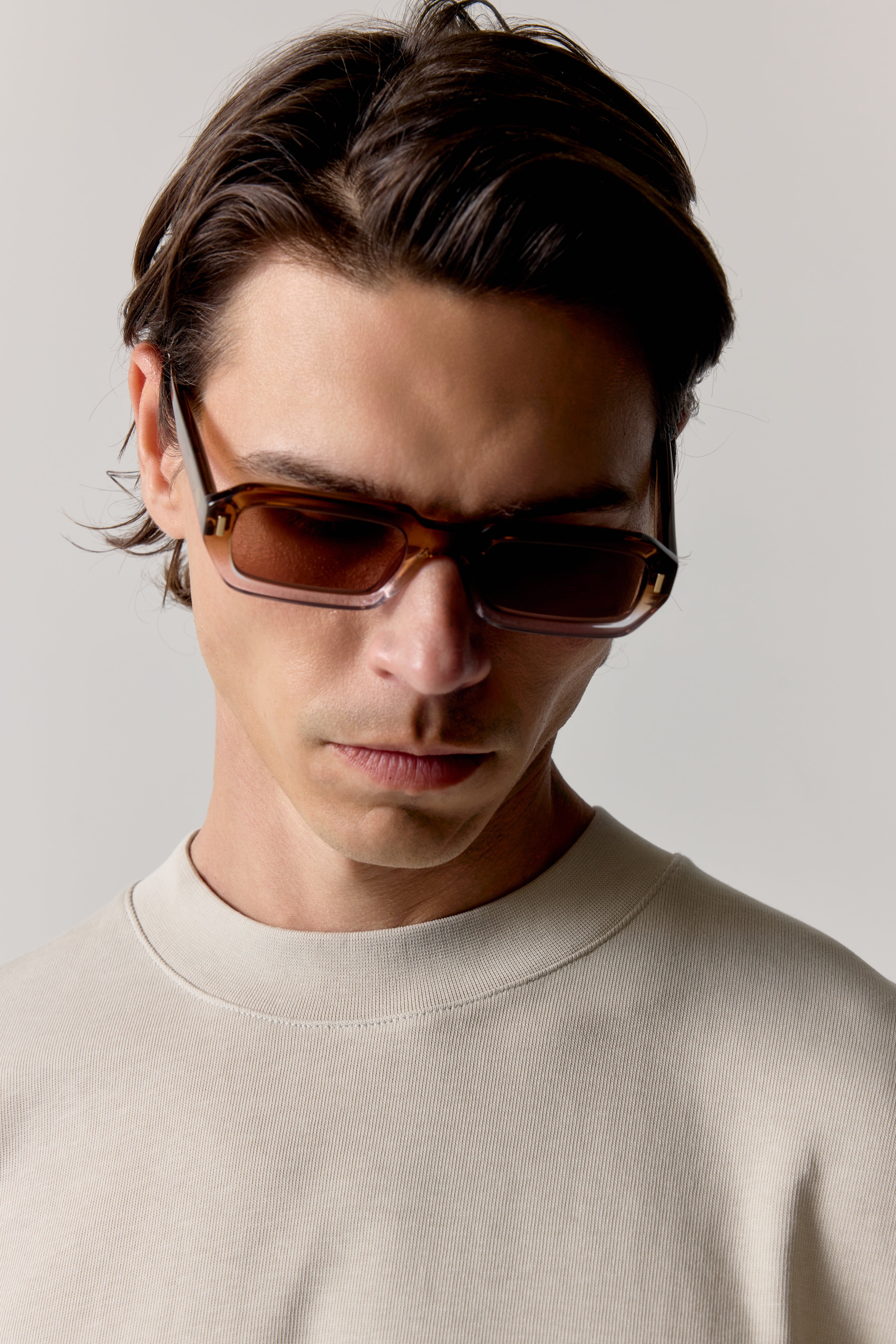 HEAVYWEIGHT BLANK T-SHIRT - STONE