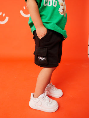 kids-couture-cargo-pocket-shorts-black
