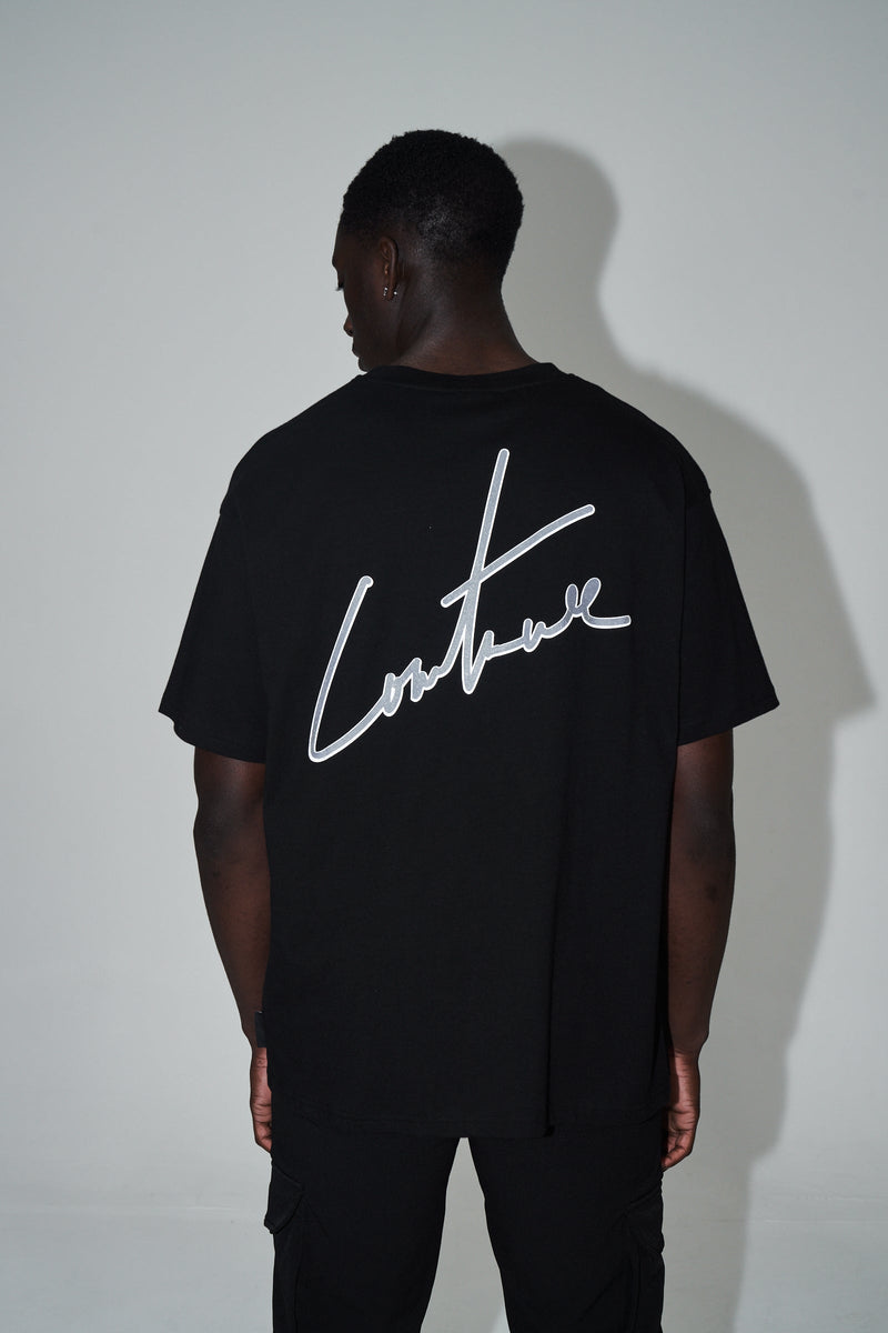 reflective-signature-t-shirt-black