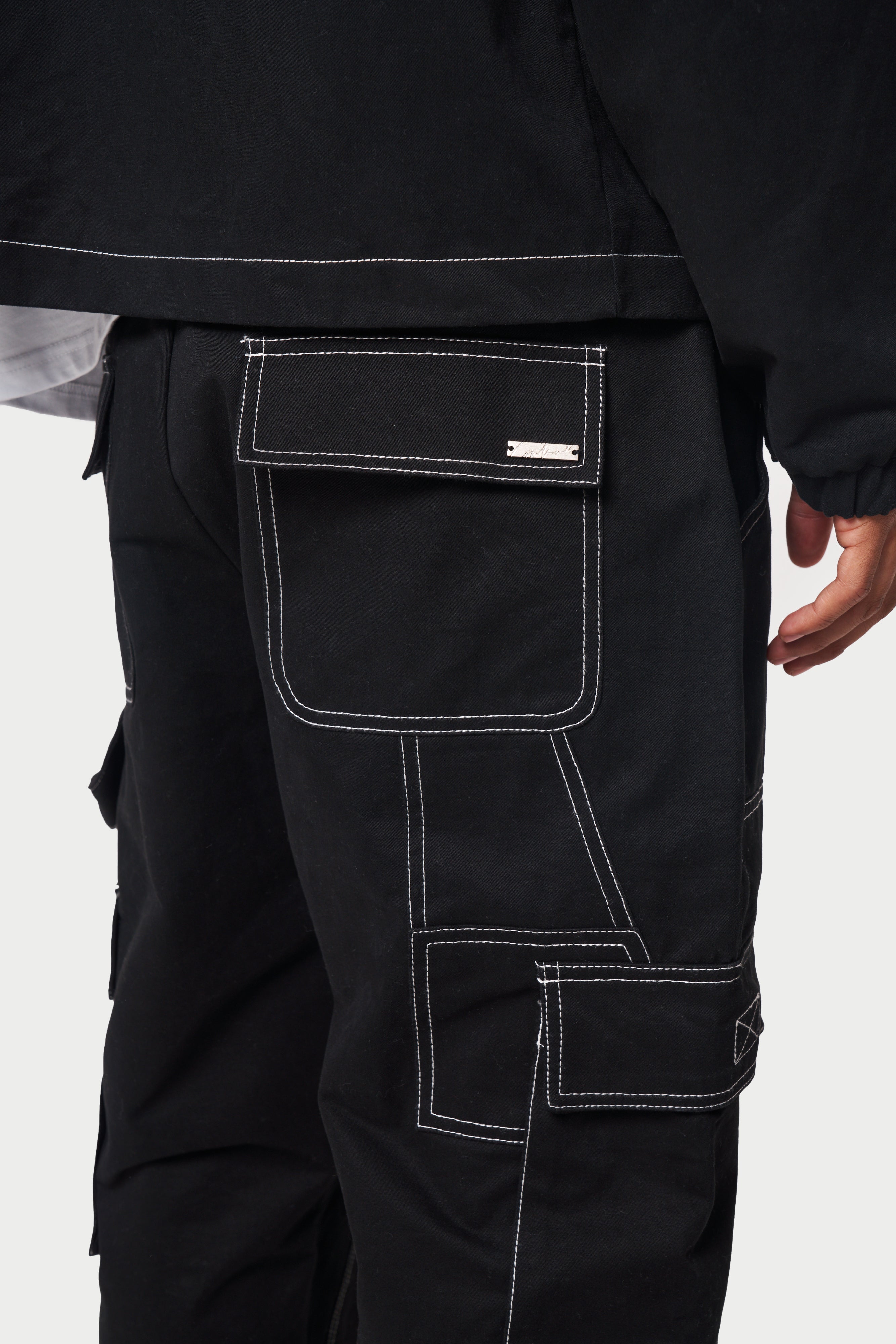 Buy Black Trousers & Pants for Men by Bene Kleed Online | Ajio.com