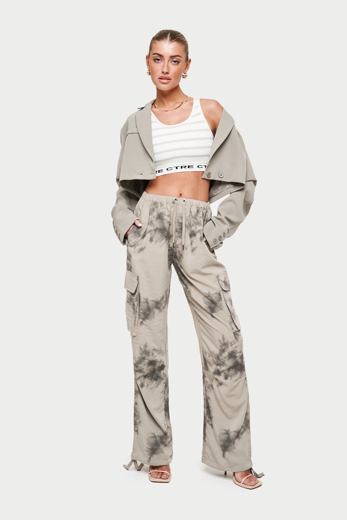 Camouflage High Waisted Stretchy Pants – House of Celine