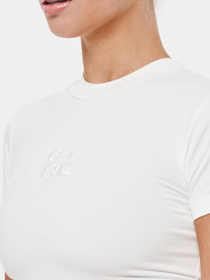 CTRE SOFT TOUCH T-SHIRT - OFF WHITE